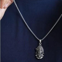Khatu Shyam Maharaj Pendant with Chain