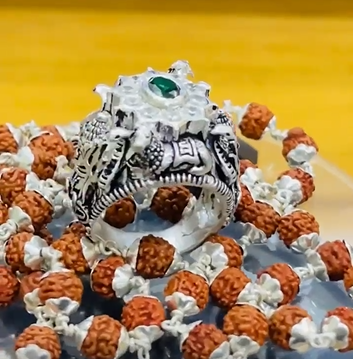 Lord Shiva Silver Ring